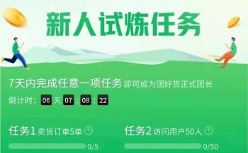 快团团-团好货,社区团购小程序,赚点小钱完全没问题!