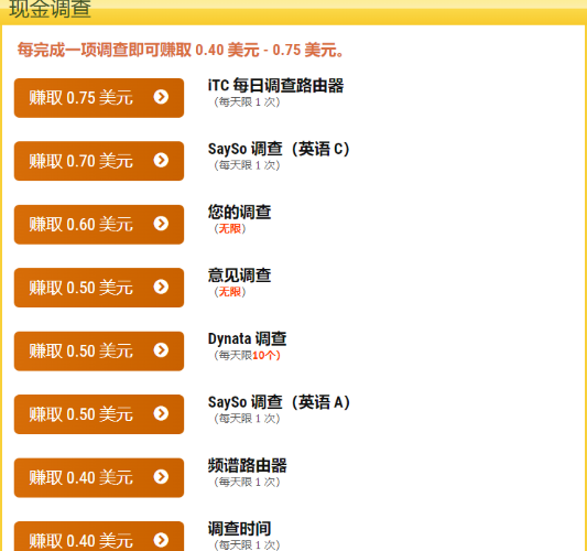 用电子邮箱就赚赚钱，点击一次赚一美元~可批量